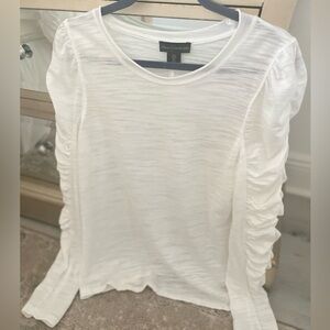 House of Harlow 1960 Cream Long Sleeve Top